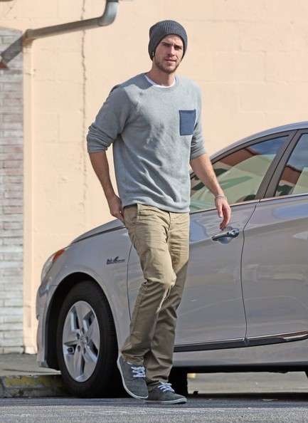 Look casual per Liam Hemsworth