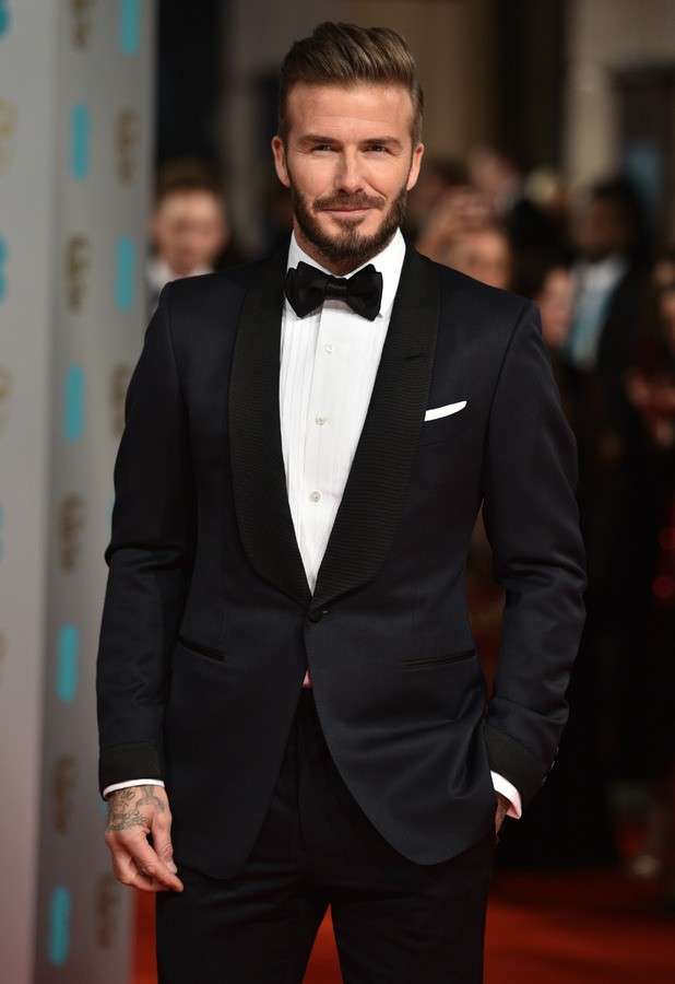 Look elegante per David Beckham