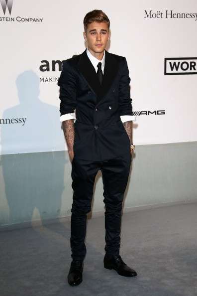 Look elegante per Justin Bieber