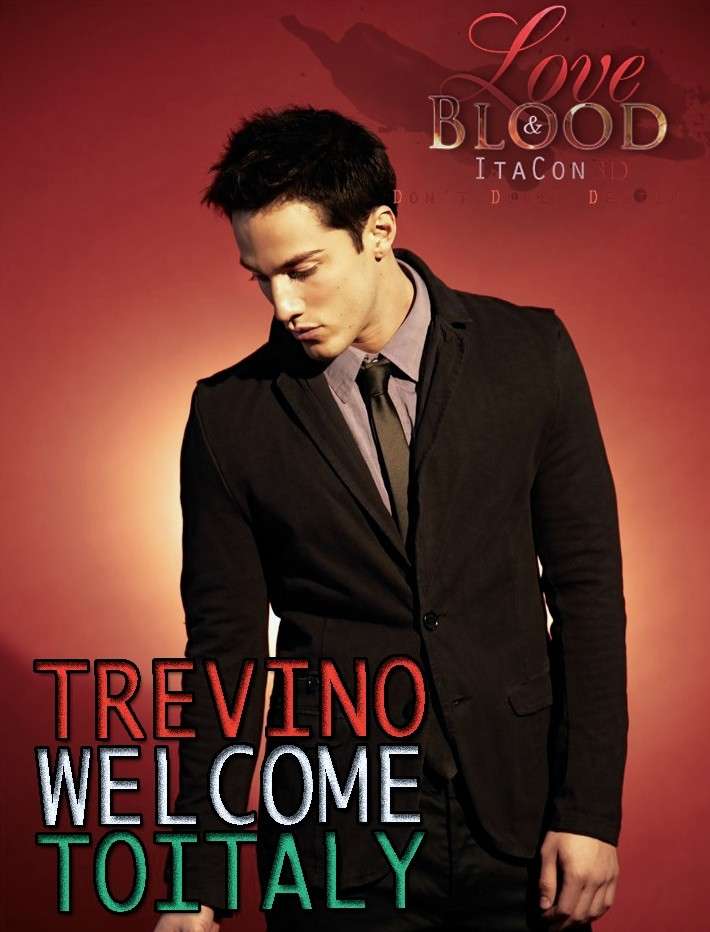 Michael Trevino ospite alla Love & Blood 3D