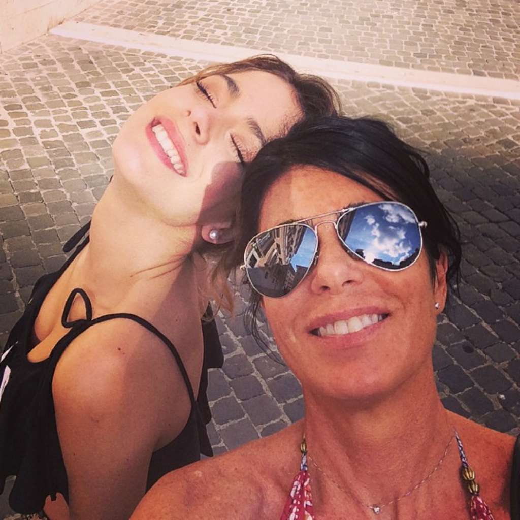 Violetta ed il selfie al sole
