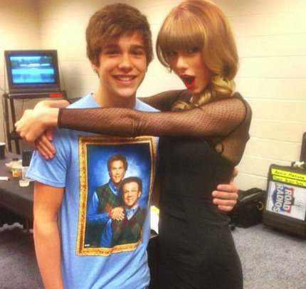 Austin Mahone: Red Tour con Taylor Swift! Foto!