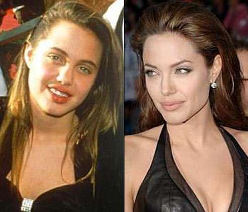 Angelina Jolie da piccola
