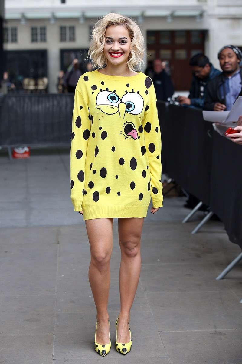 Spongebob e Rita Ora