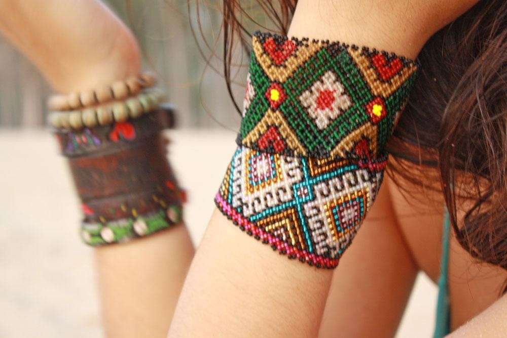 Coloratissimi bracciali etnici