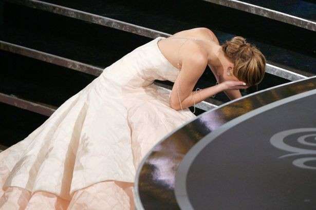 La caduta di Jennifer Lawrence