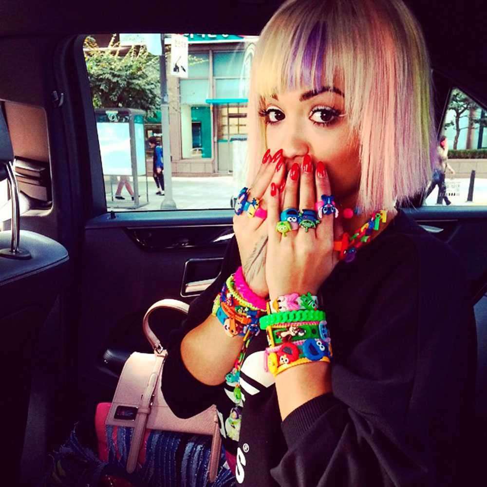 Gioielli di Rita Ora su Instagram