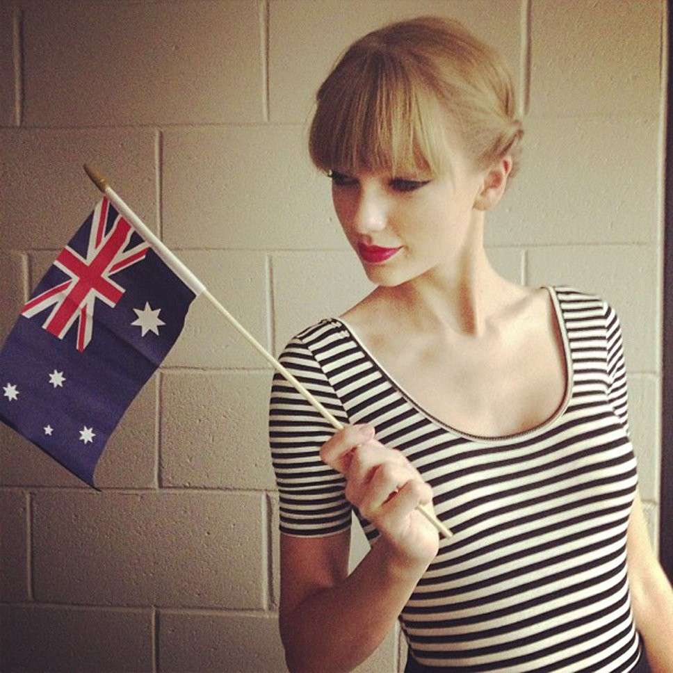 Look di Taylor Swift su Instagram