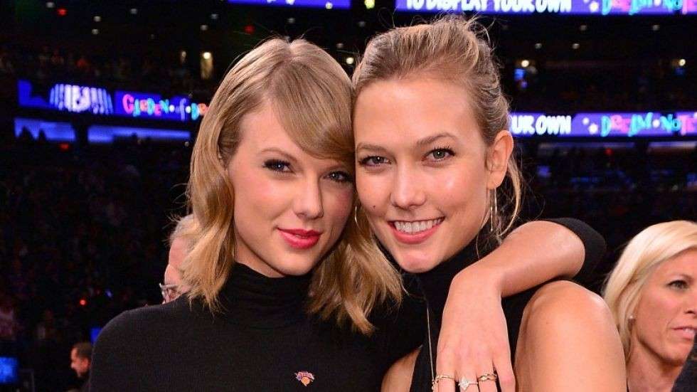 Taylor Swift e Karlie Kloss ad un evento MTV