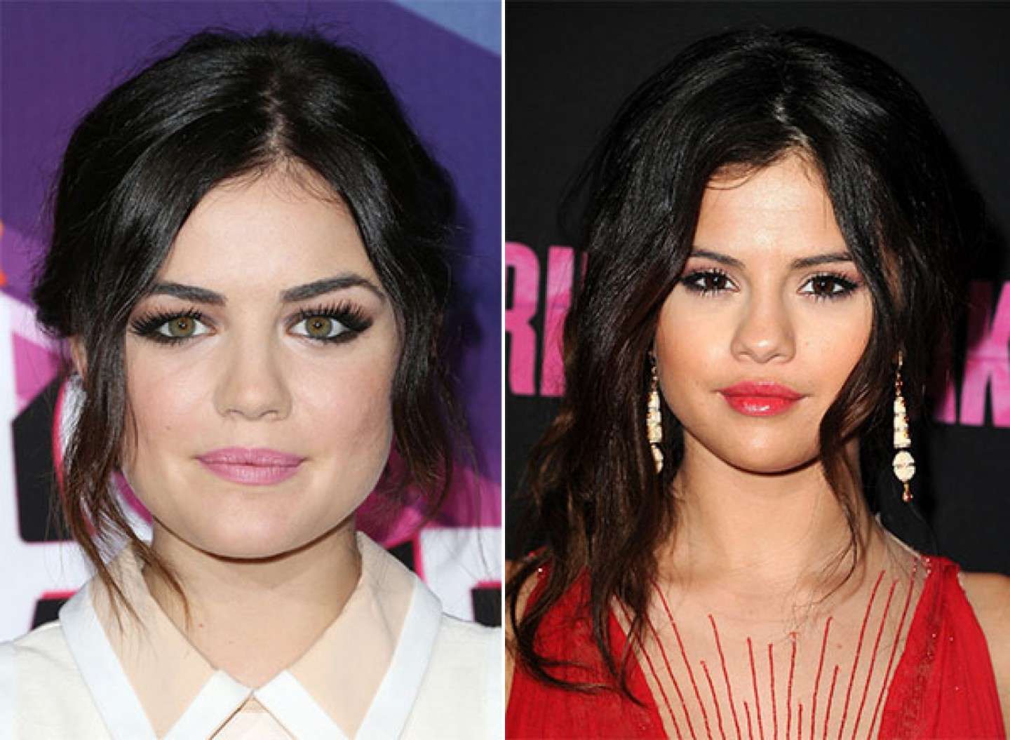 Somiglianza tra Lucy Hale e Selena Gomez