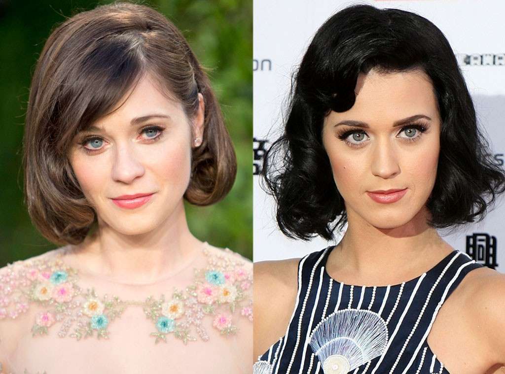 Somiglianza di Zooey Deschanel e Katy Perry