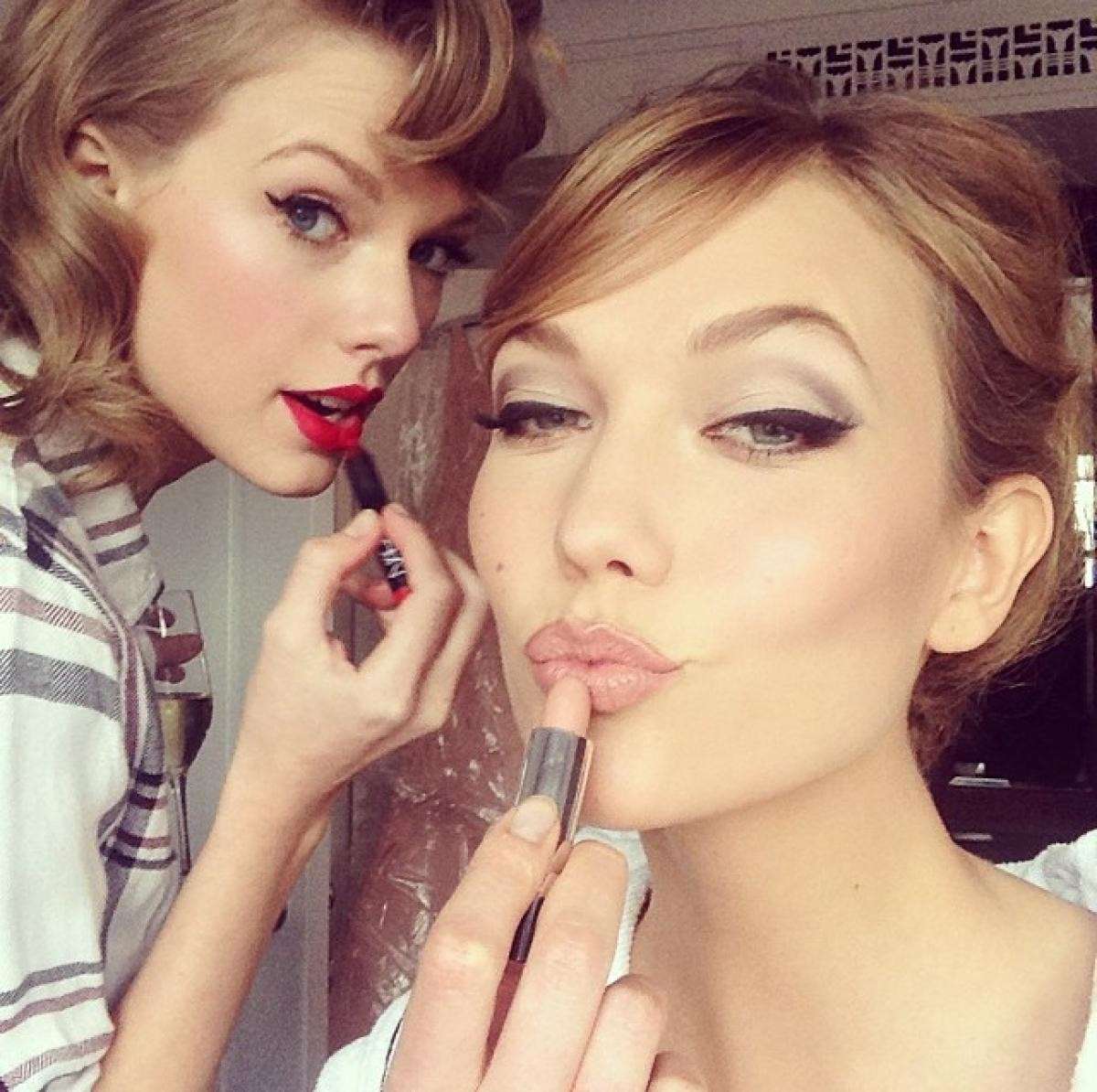 Make up di Taylor Swift e Karlie Kloss