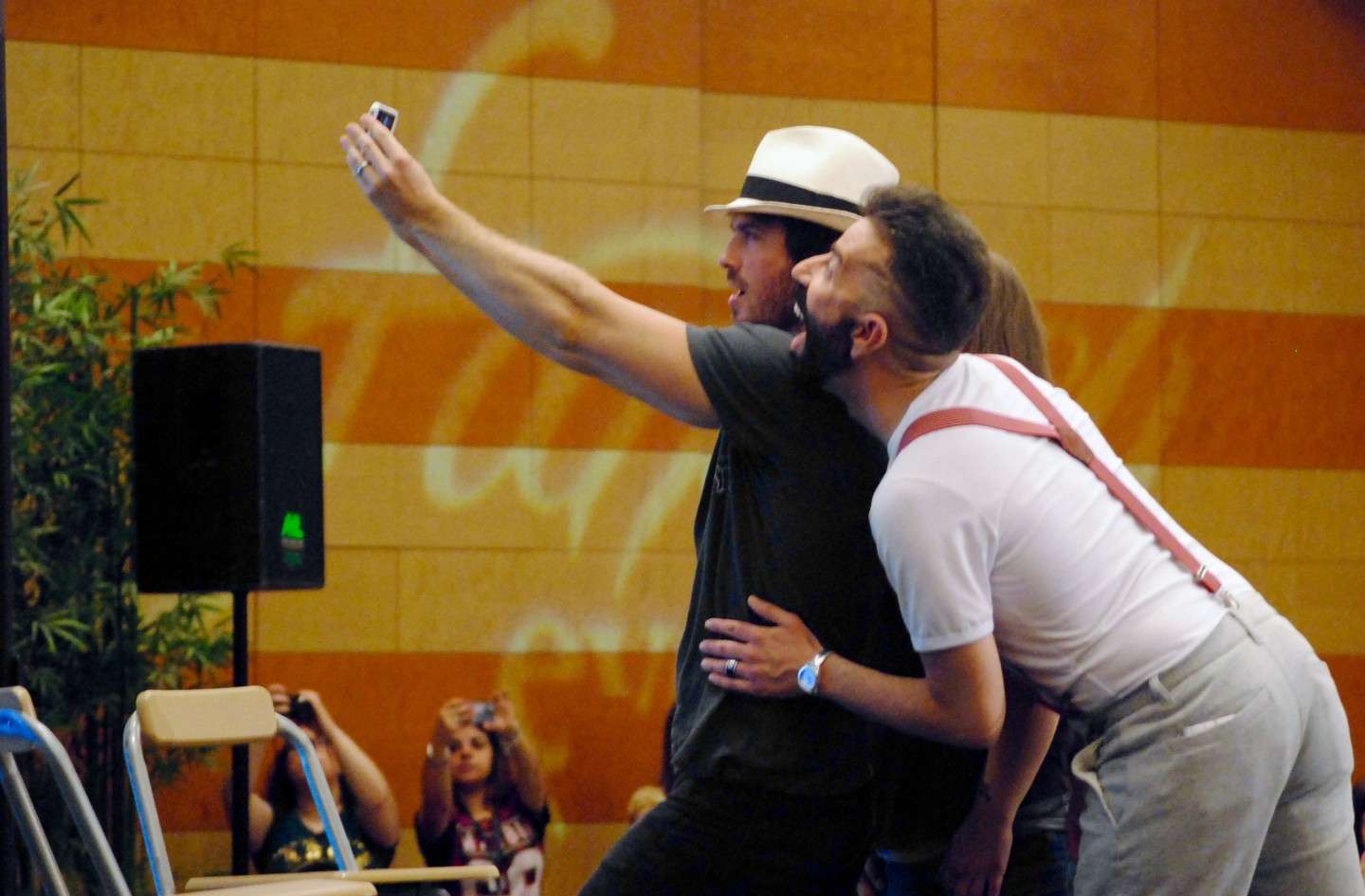 Selfie con Ian Somerhalder