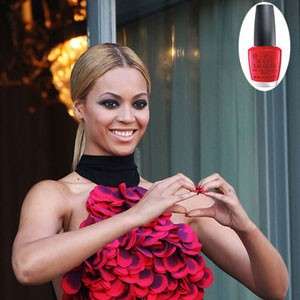 Lo smalto rosso di Beyonce