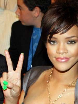 Smalto verde per Rihanna