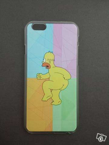 Cover colorata con Homer nudo