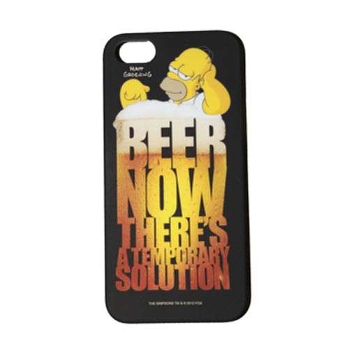 Cover con Homer e birra