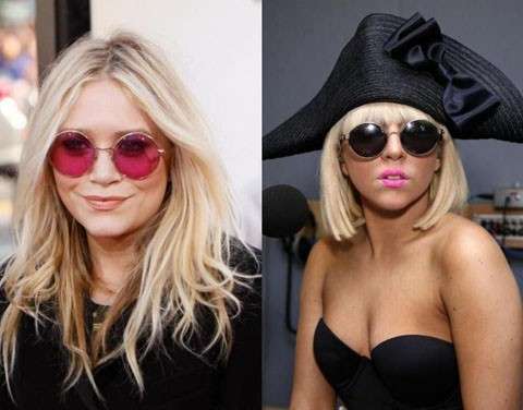 Lady Gaga con occhiali da sole
