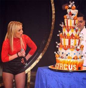 La torta di compleanno di Britney Spears