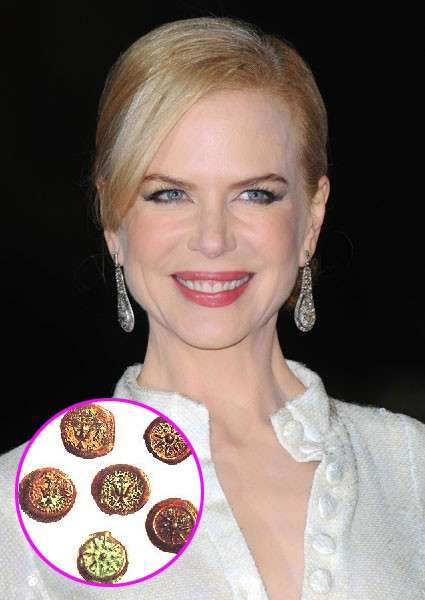 Nicole Kidman colleziona monete