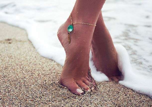 Cavigliera per la spiaggia