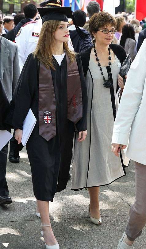 Emma Watson e sua mamma