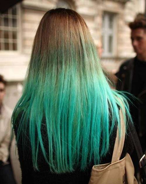 Colombrè hair verde