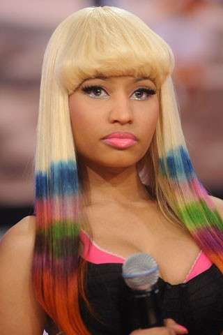 Nicki Minaj e il colombrè hair
