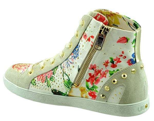 Sneakers Liu-Jo con fiori
