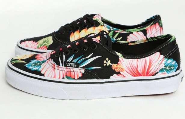 Sneakers Vans hawaii con fiori