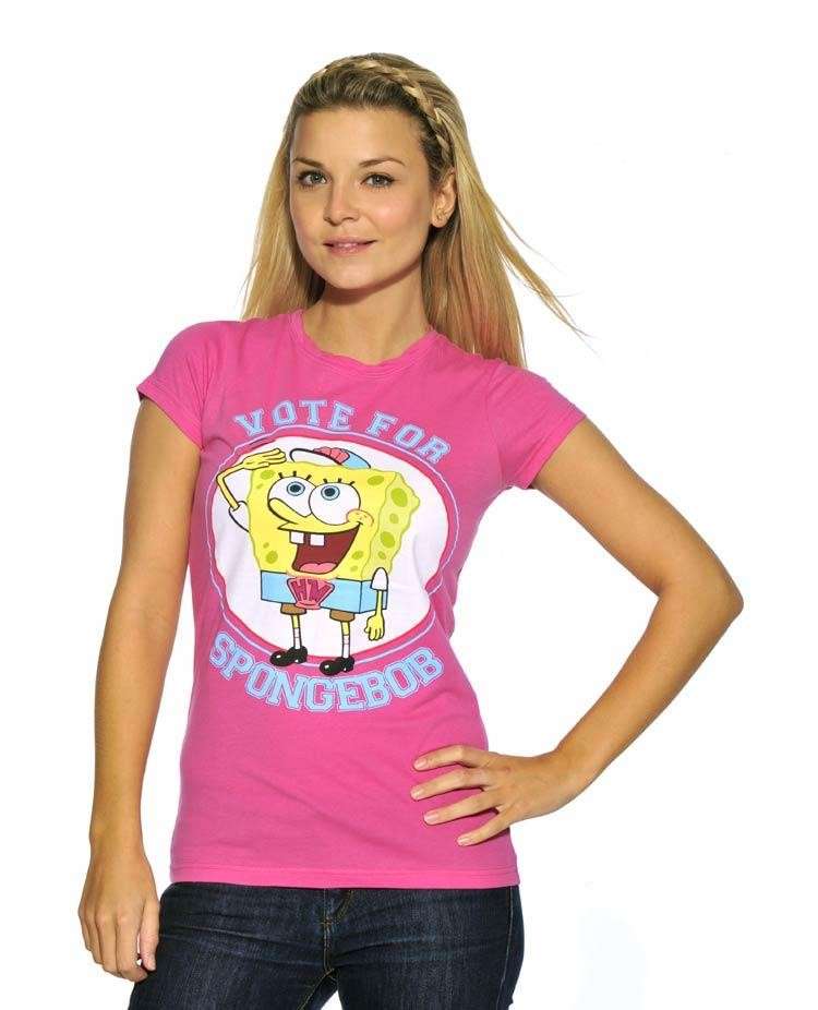 Maglietta rosa di Spongebob