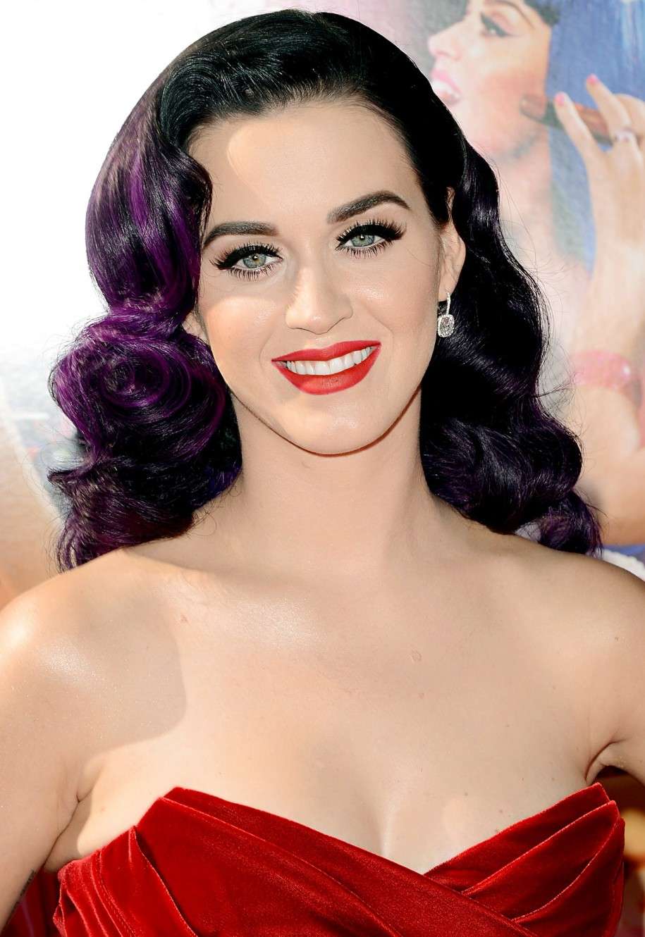 Katy Perry e i capelli lunghi e mossi