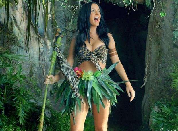 Katy Perry look in Roar