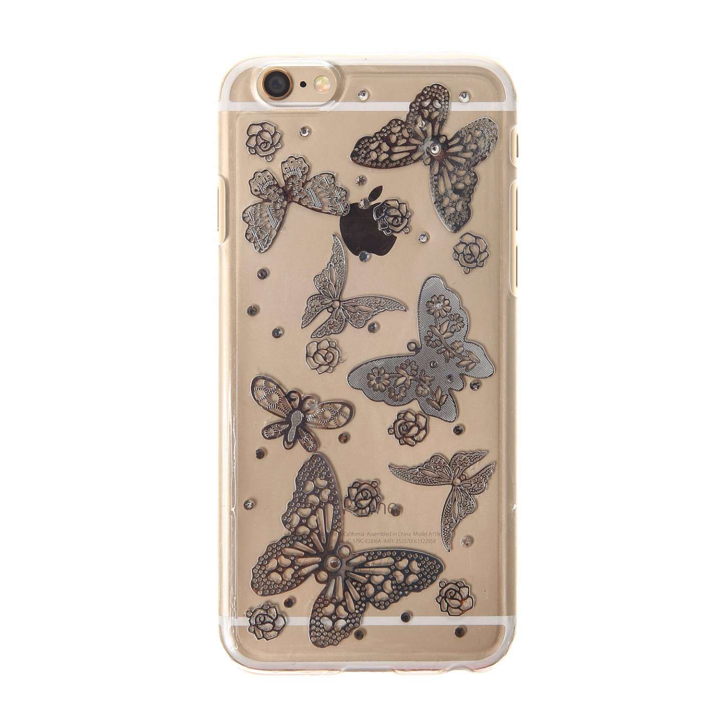 Cover per iPhone con farfalle