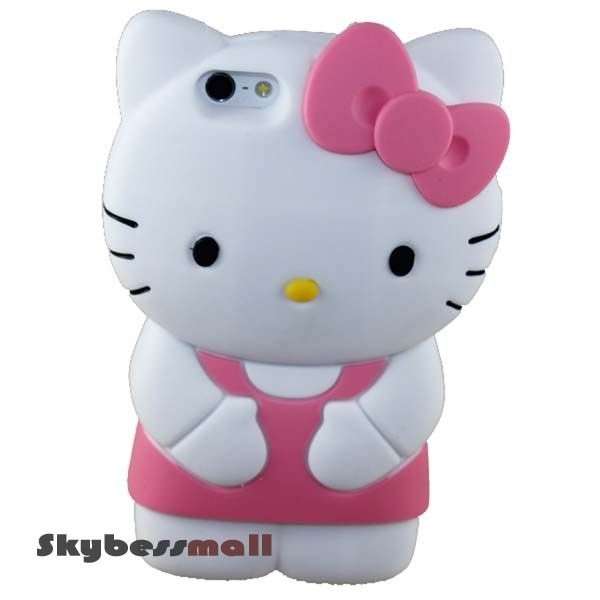 Cover in silicone della figura di Hello Kitty