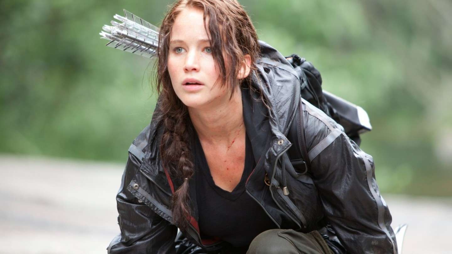 Jennifer Lawrence nei panni degli Hunger Games