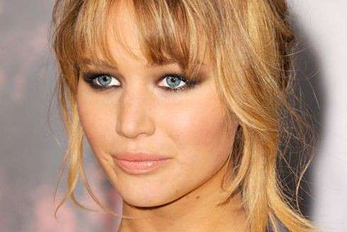 Jennifer Lawrence nude make up