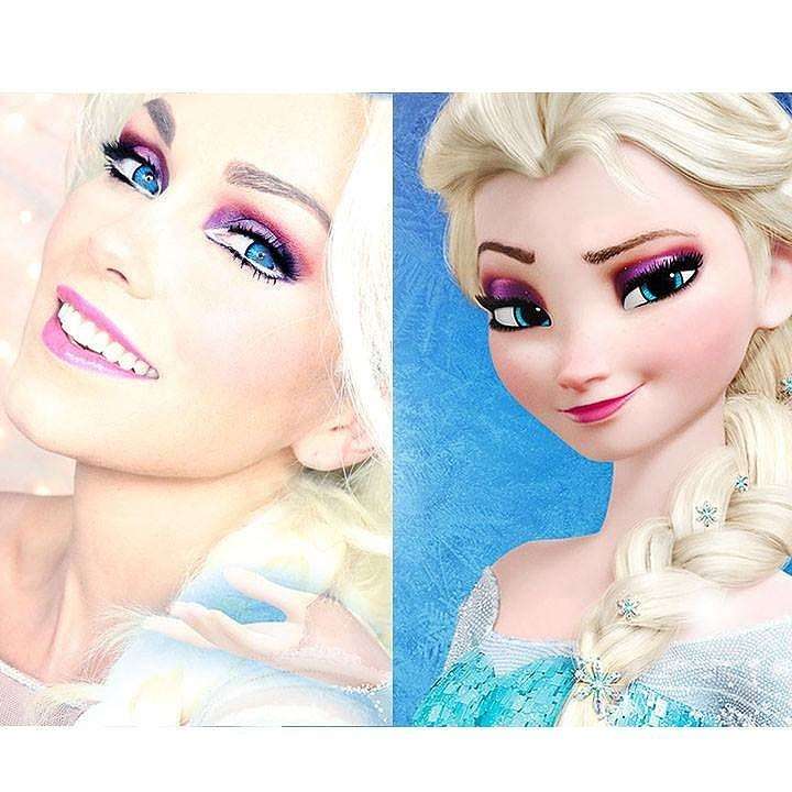 Come copiare il trucco di Elsa