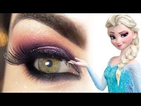 Idee per il make up di Elsa