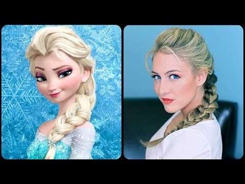 La treccia laterale di Elsa