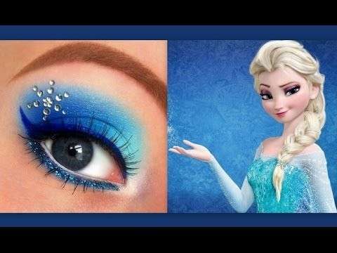 Make up celeste per Elsa