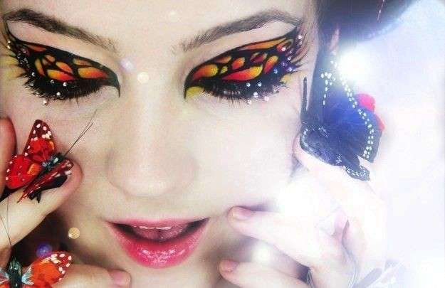 Makeup da farfalla