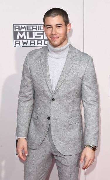 AMAs 2015 red carpet - Nick Jonas