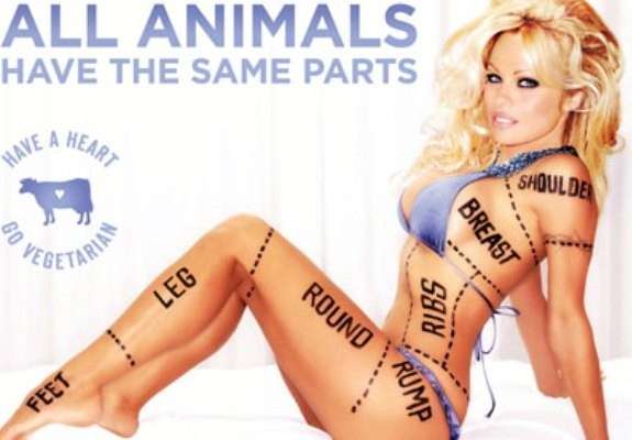 Pamela Anderson per gli animali