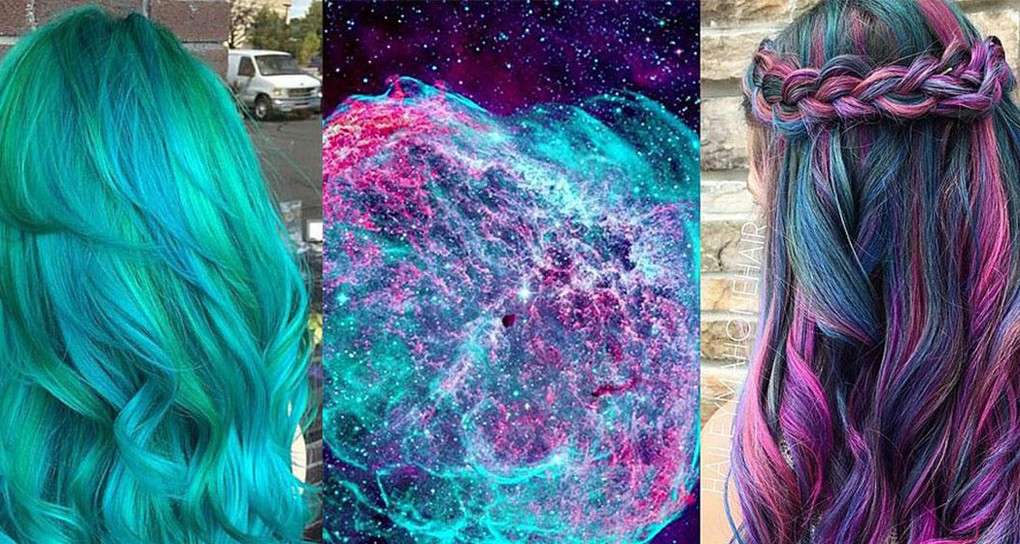 Sfumature galaxy per capelli
