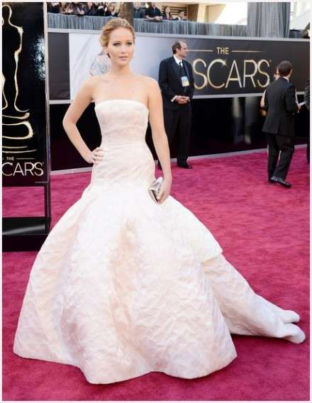 Jennifer Lawrence all'Academy Awards
