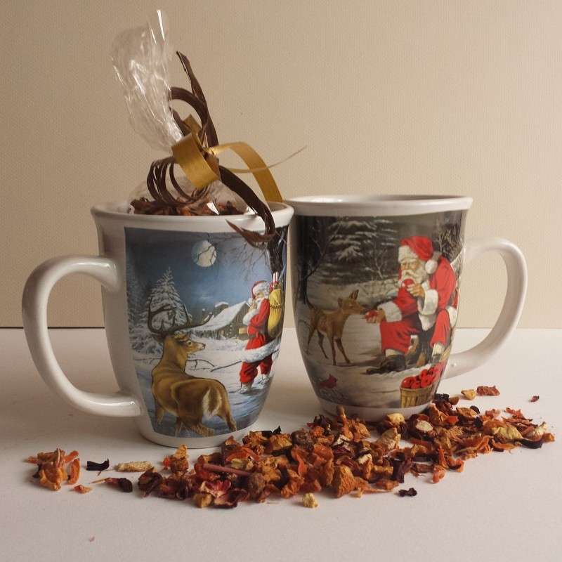 Tazza di Natale e thè