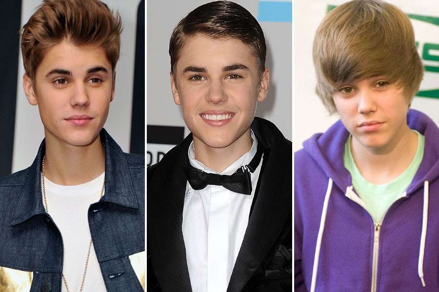 Tutti i tagli di capelli di Justin Bieber
