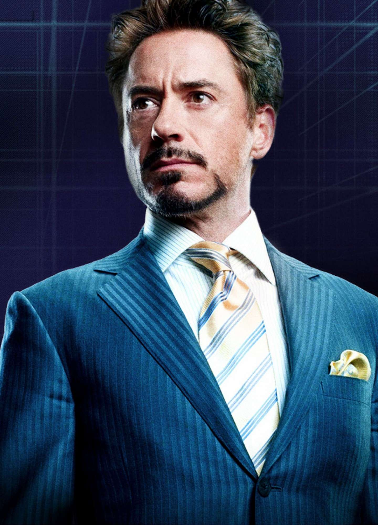 Robert Downey interpreta un supereroe
