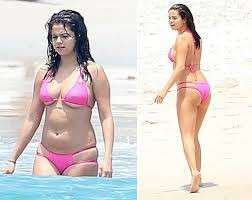 Selena Gomez con qualche chilo di troppo